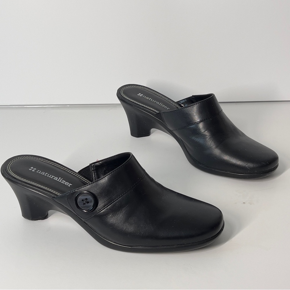 NATURALIZER Women’s 7 Brown Slip On Mule Clogs